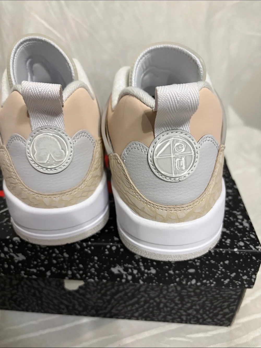 Jordan Spizike Low Sanddrift Sneakers size 8 NWT